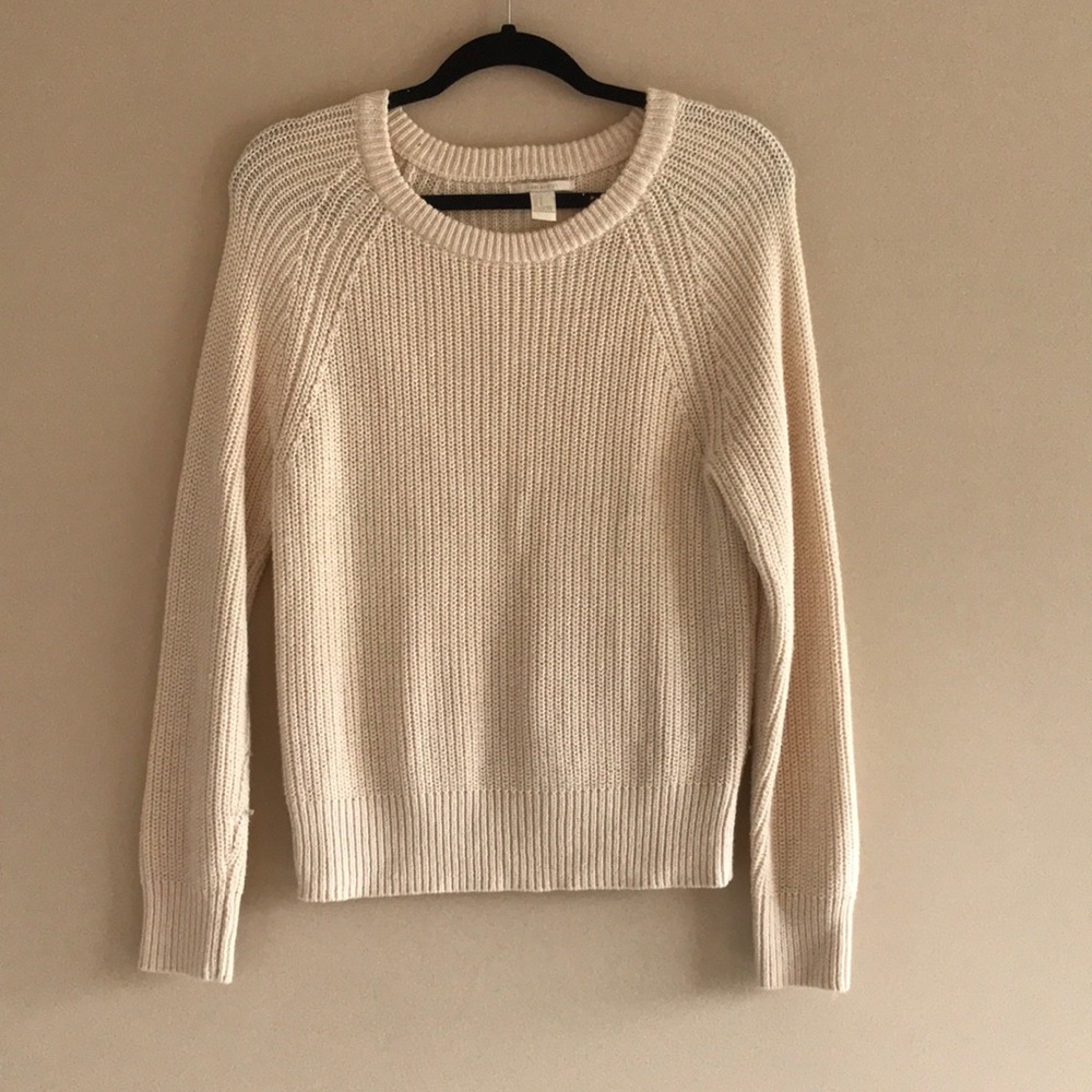 Cream Sweater from Forever 21